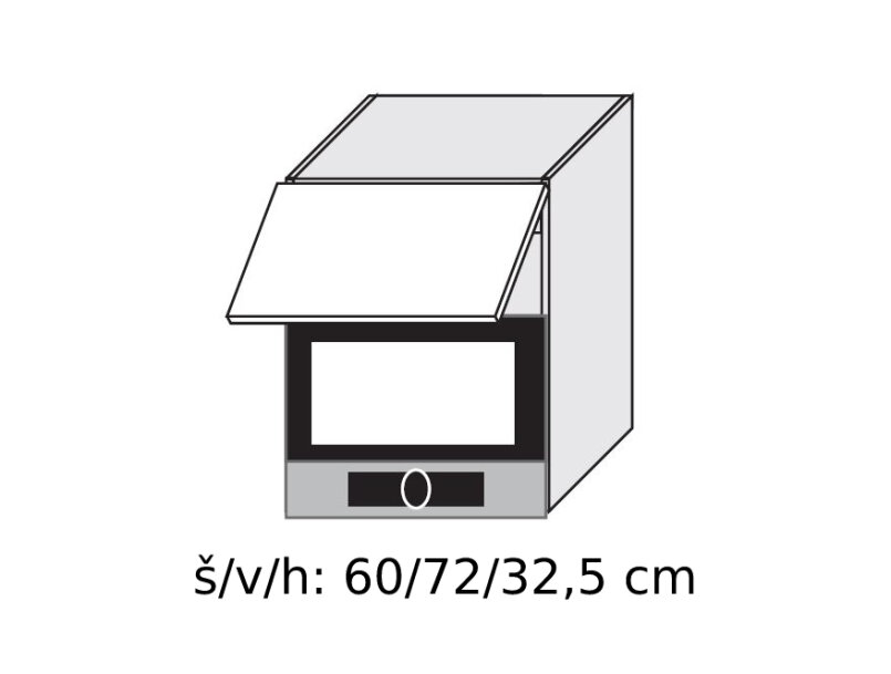 Horní skříňka SIGNUM INDIGO 60 cm