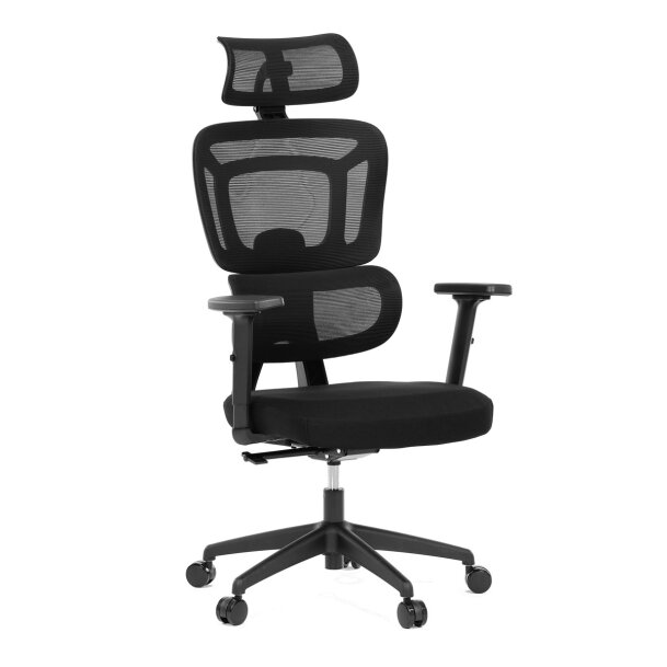 Kancelářská židle černá KA-Y358 BK