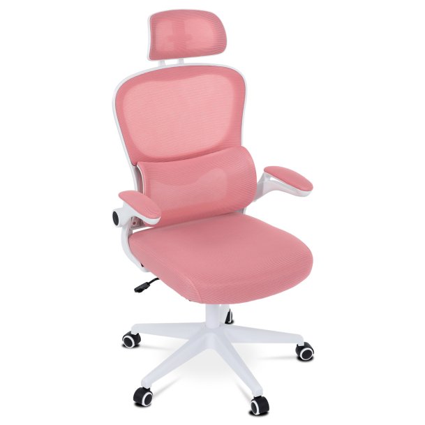 Kancelářská židle růžová KA-Y337 PINK