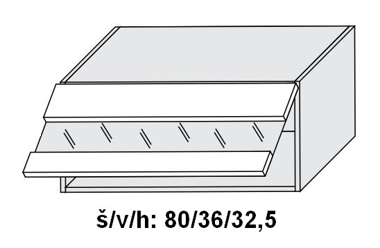 Horní skříňka BONN KOBE MAT 80 cm