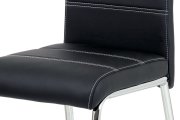 Židle jídelní černá HC-484 BK