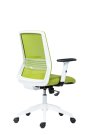 Kancelářská židle zelená NOVELLO WHITE