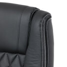 Kancelářská židle černá KA-Y344 BK