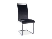 Židle jídelní H-441 černá/béžová VELVET