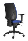 Kancelářská židle modrá + područky BR06 1380 SYN Flute sl D4