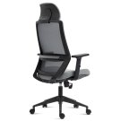 Kancelářská židle šedá KA-V324 GREY