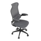 Kancelářská židle šedá KA-C808 GREY