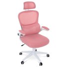 Kancelářská židle růžová KA-Y337 PINK
