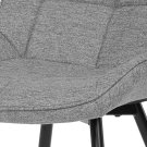 Jídelní židle stříbrná CT-395 SIL2