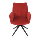 Židle jídelní červená HC-993 RED2