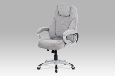 Židle kancelářská světlá šedá KA-G196 SIL2