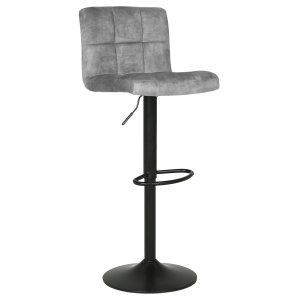 Židle barová šedá/černá AUB-827 GREY4