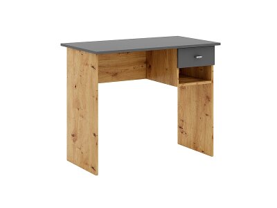 Stůl pracovní dub artisan/antracit B-011